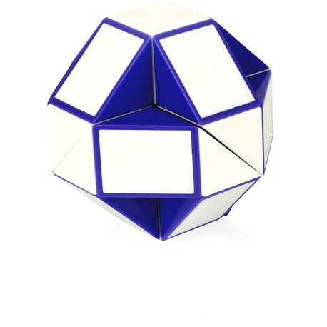 Головоломка Rubik's - Змейка (Бело-Голубая) [RBL808-1]