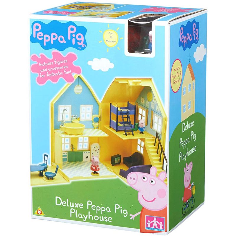 Игровой набор Peppa - СУПЕР-ДОМ СЕМЬИ ПЕППЫ (со светом и звуком)