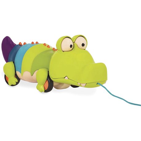 Іграшка-Каталка на мотузочці - Крокодил Клац-Клаус [BX1674Z]