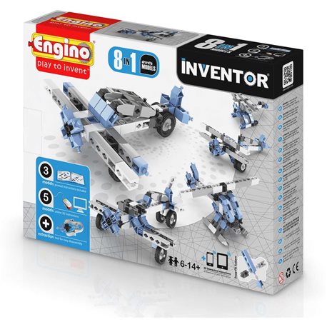 Конструктор Inventor 8 В 1 - Самолеты [833]