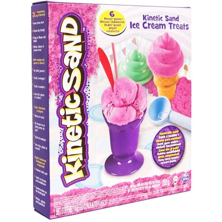 Набір Піску Для Дитячої Творчості - Kinetic Sand Ice Cream (Рожевий) [71417-1]