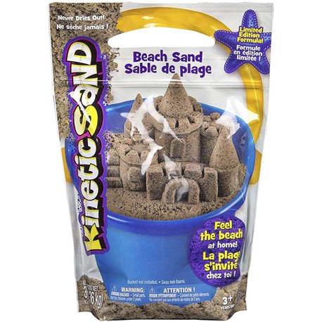 Песок для детского творчества - KINETIC SAND BEACH (натуральный цвет) [71435]