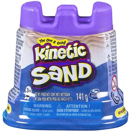 Песок Для Детского Творчества - Kinetic Sand Мини Крепость (Голубой) [71419B]