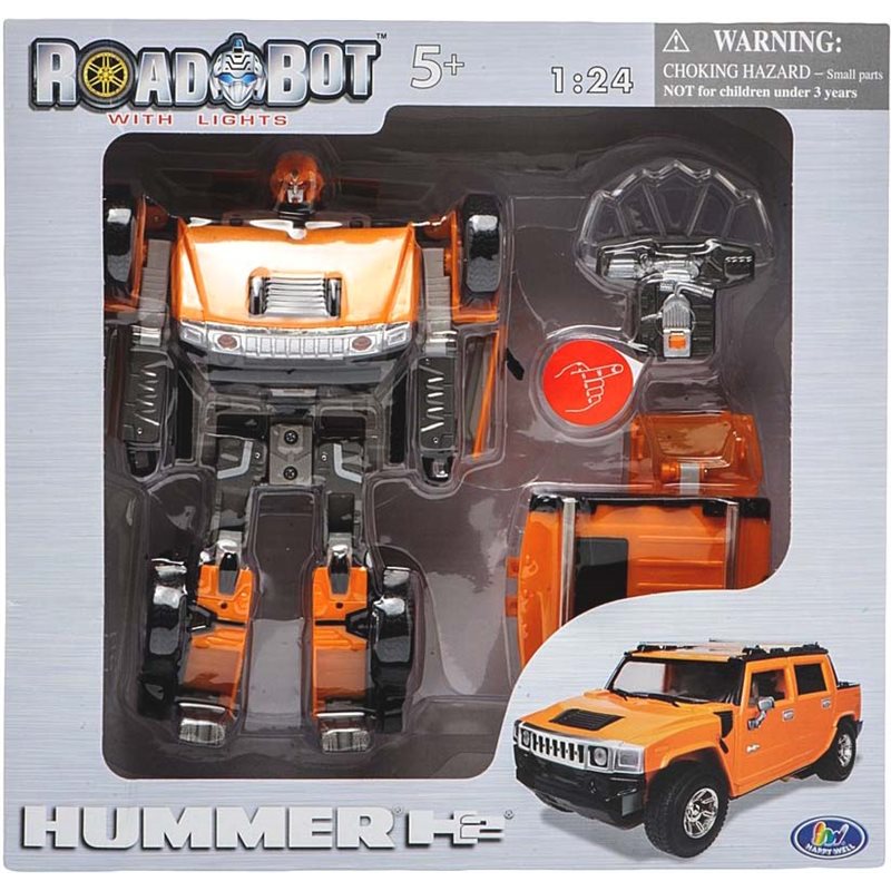 Фото Робот-Трансформер - Hummer H2 Sut (1:24) [53091R]