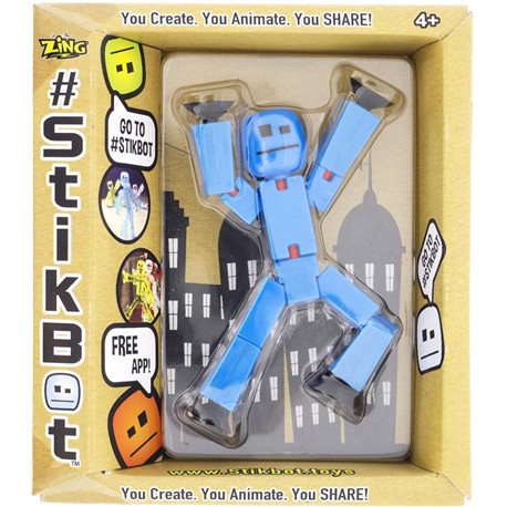 Фігурка дляанімаціонного творчості STIKBOT S2 (синій) [TST616IIDB]