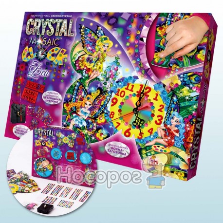 Набор для творчества Crystal Mosaic Clock СMС-01-01,02,03