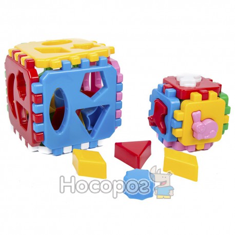 Іграшка куб "Розумний малюк 1+1 ТехноК"