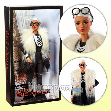 Колекційна лялька Barbie від Айріс Апфель FWJ27