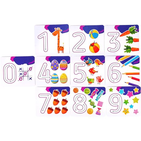 Набір для дитячих розваг «Букви і цифри» [Кі022271]