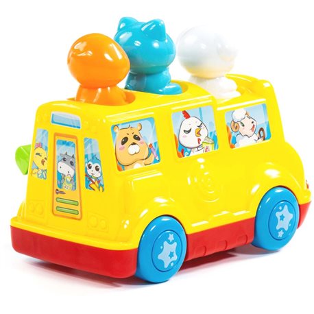 Игрушка развивающая "Школьный автобус" (в коробке) [Ки022153]