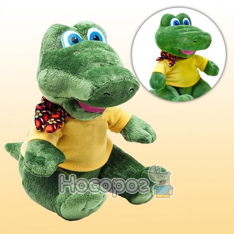 Іграшка Крокодил у футболці з хусточкою (музична)