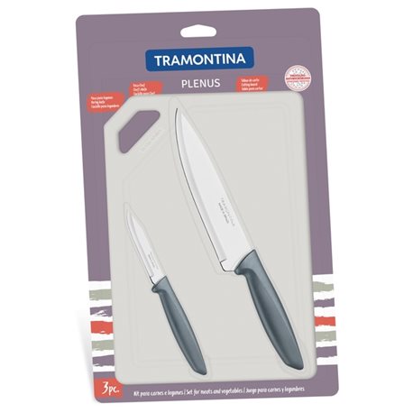 Набор ножей TRAMONTINA PLENUS, 3 предмета [23498/614]