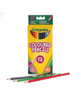 Кольорові олівці (12 шт), Crayola