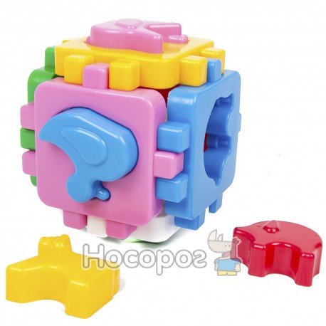 Іграшка куб "Розумний малюк Свійські тварини ТехноК"