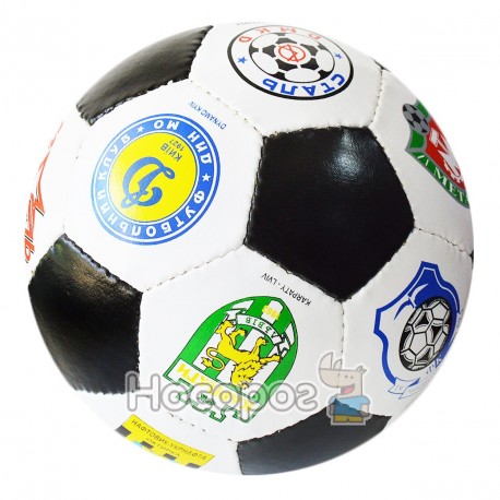 М"яч футбол. Мяч2041 "UKRAINE CLUB BADGES"