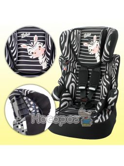 Автокресло группы 1/2/3 Nania Beline SP Zebre