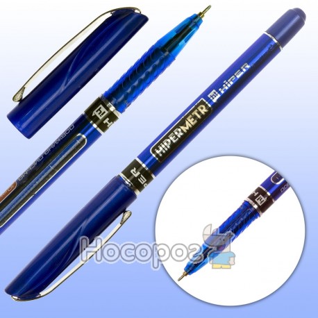 Ручка масляна Hiper Metr HO-1000 синя