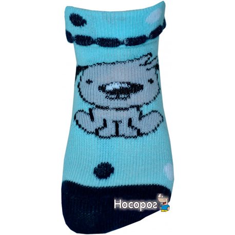Шкарпетки дитячі 9162 р.6-8 св-блакитний