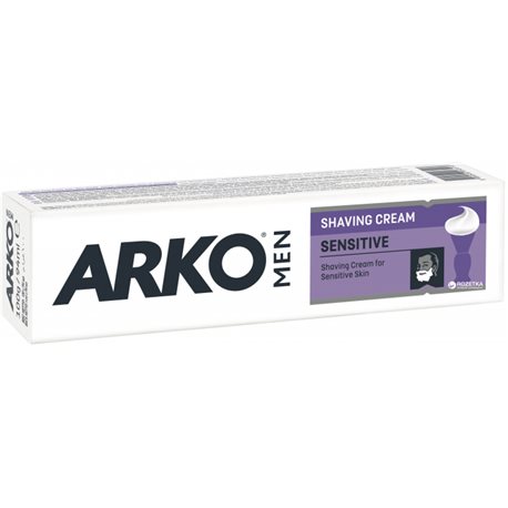 Крем для бритья ARKO Sensitive 100 мл (8690506093518)