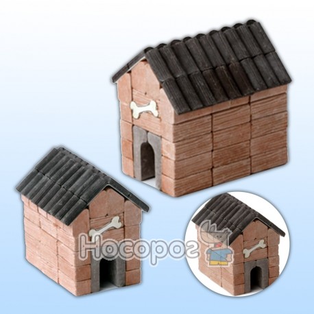 Іграшка-конструктор з міні-цеглинок Будинок для собак