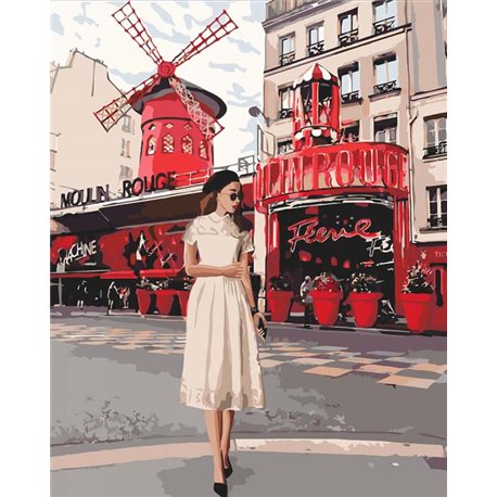 Картина по номерам - Moulin Rouge (КНО4657)
