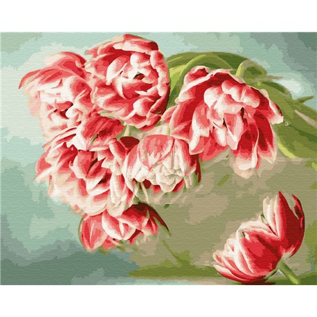 Картина за номерами Brushme Рожеві тюльпани [GX33221]
