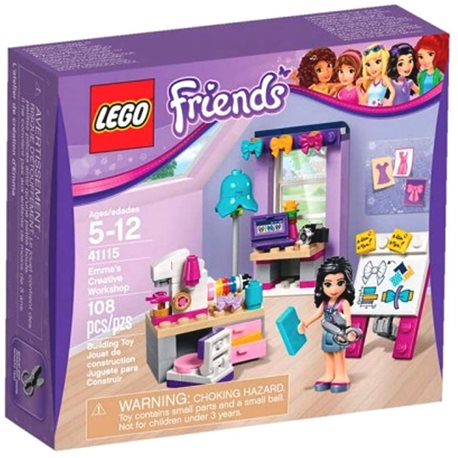 Конструктор LEGO Friends "Творча майстерня Емми" 41115 
