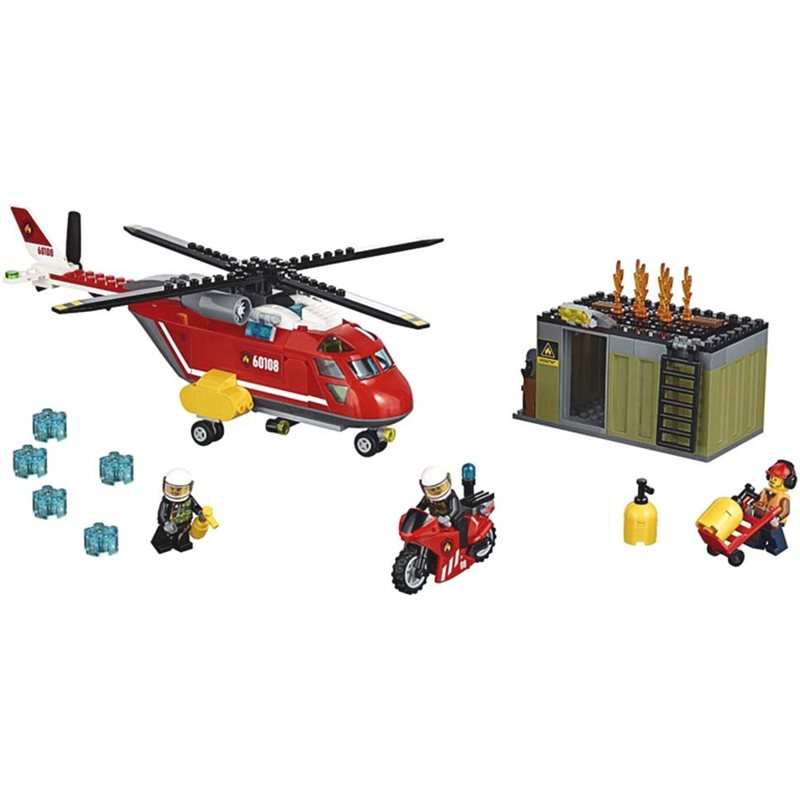 Фото Конструктор LEGO "Машина пожежної охорони" 60108 