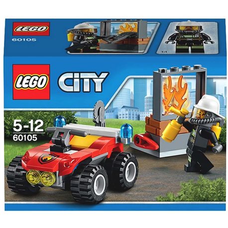 Конструктор LEGO 60105 "Пожежний мотовсюдихід"