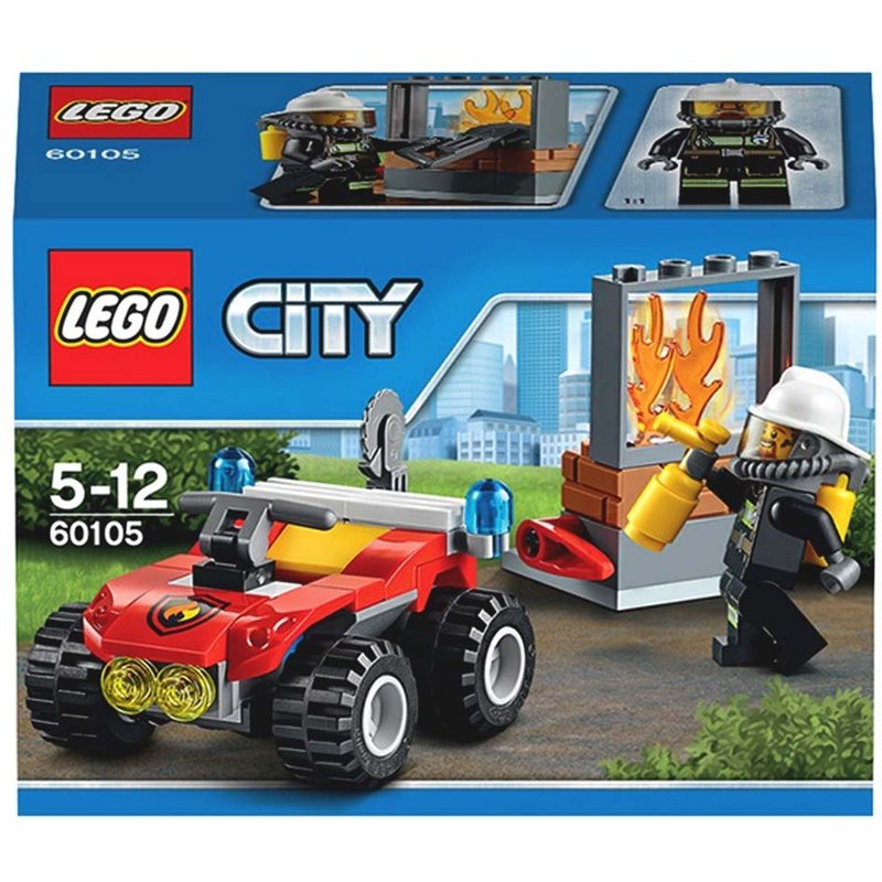 Фото Конструктор LEGO 60105 "Пожарный мотовездеход"