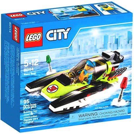 Конструктор LEGO City "Гоночный катер" 60114 