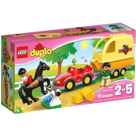 Конструктор LEGO "Фургон для лошадки" 10807