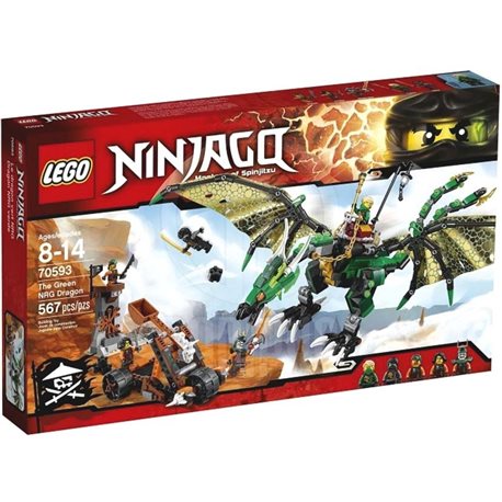 Конструктор LEGO "Зеленый дракон NRG" 70593