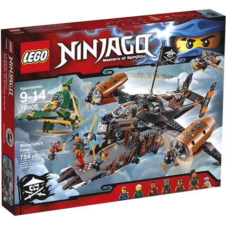 Конструктор LEGO Ninjago"Цитадель нещастя" 70605