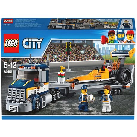 Конструктор LEGO "Транспортировка гоночного автомобиля" 60151