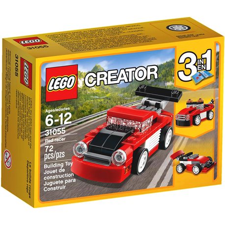Конструктор LEGO "Красная гоночная машина"