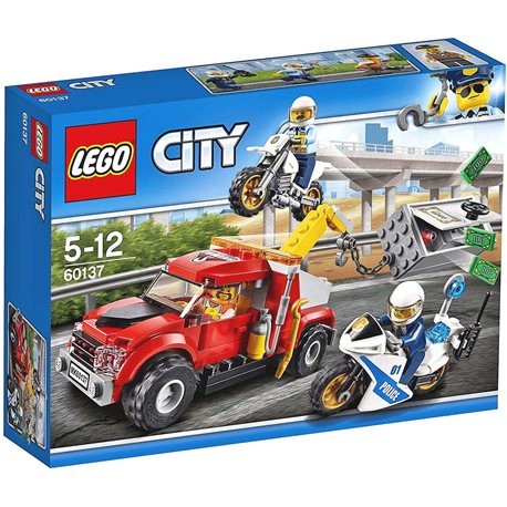 Конструктор LEGO City "Негаразди з аварійною вантажівкою" 60137