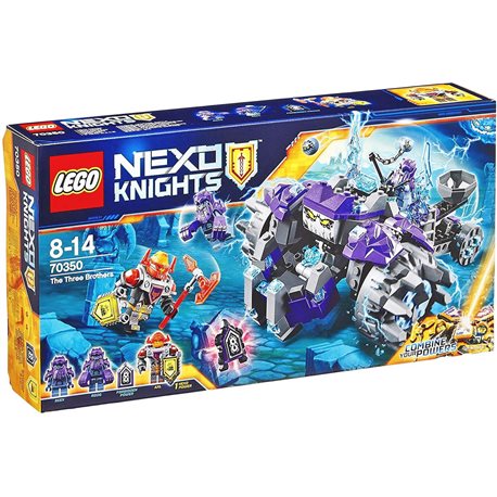 Конструктор LEGO Nexo Knights "Троє братів"70350