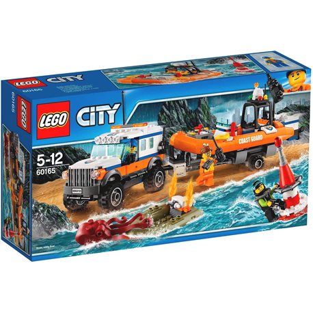 Конструктор LEGO City "Повнопривідна машина загону реагування" 60165