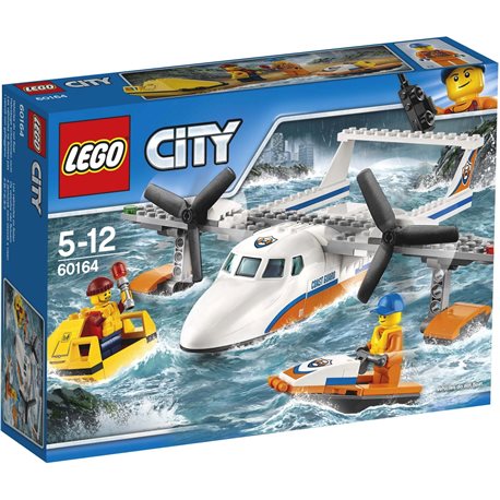 Конструктор LEGO City "Рятувальний гідроплан" 60164
