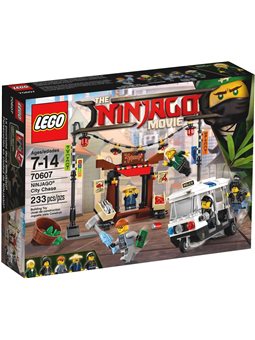 Конструктор LEGO NINJAGO® Погоня городом 70607