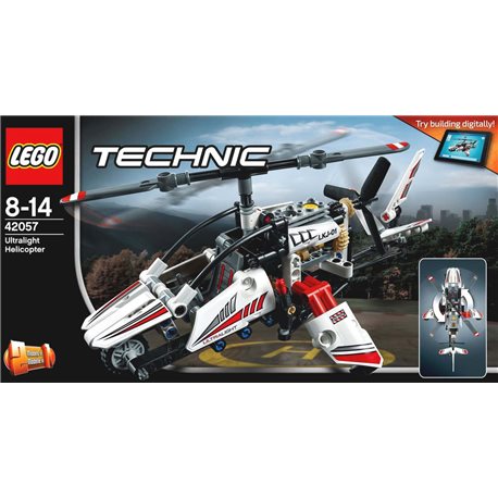 Конструктор LEGO Technic "Ультралегкий гелікоптер" 42057
