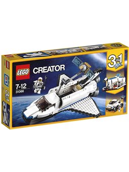 Конструктор LEGO "Космический исследовательский шаттл" 3 в 1 31066