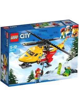 Конструктор Lego "Гелікоптер швидкої допомоги" 60179