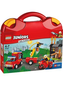 Конструктор LEGO Juniors Набор «Пожарный патруль» в чемоданчике 10740