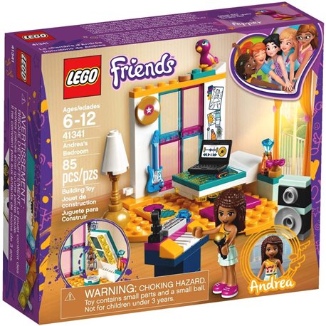 Конструктор детский LEGO Friends Спальня Андреа 41341