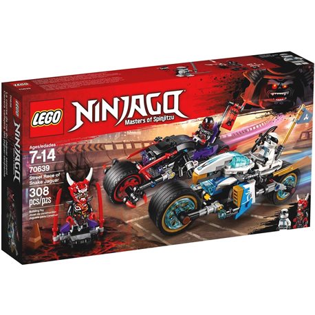 Конструктор LEGO Ninjago Вуличні перегони змій 70639