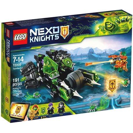 Конструктор LEGO Nexo Knights Боевая машина близнецов 72002