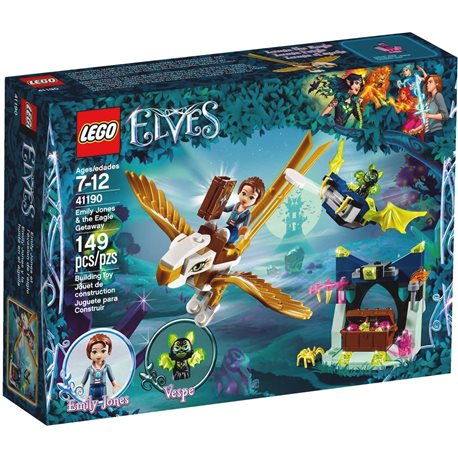 Конструктор LEGO Elves Емілі Джонс і втеча на орлі 41190