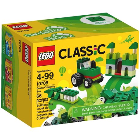 Конструктор LEGO Classic Зелена коробка для творчого конструювання 10708